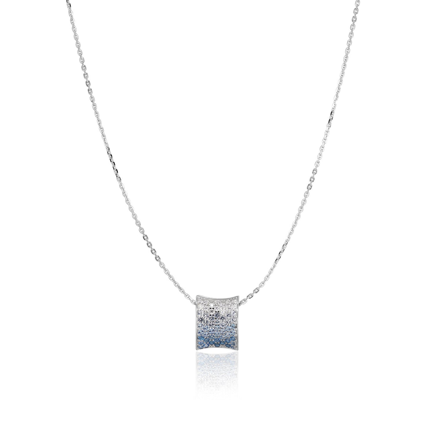925 sterling sølv | Blå gradient