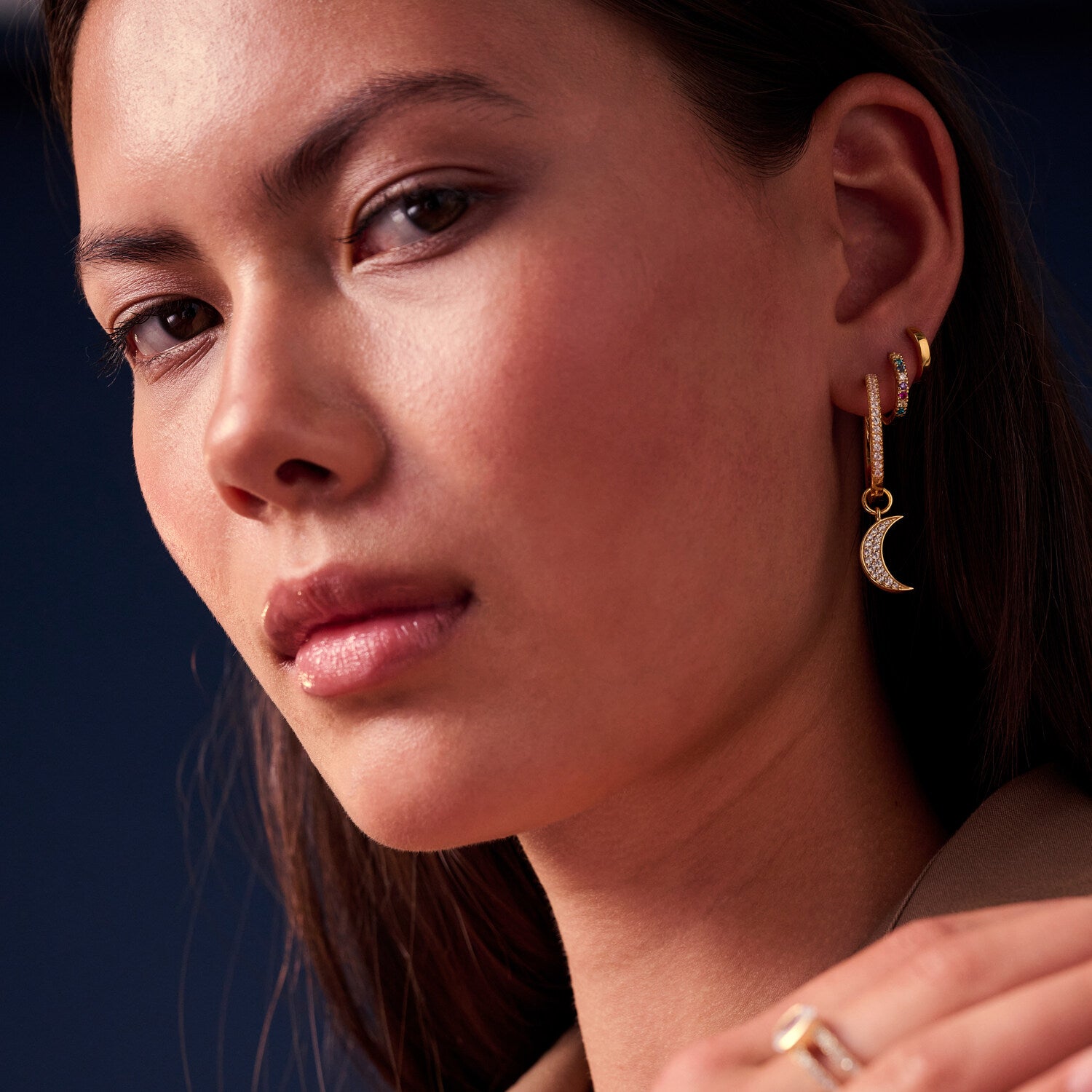 18 kt. forgyldt | Hvid