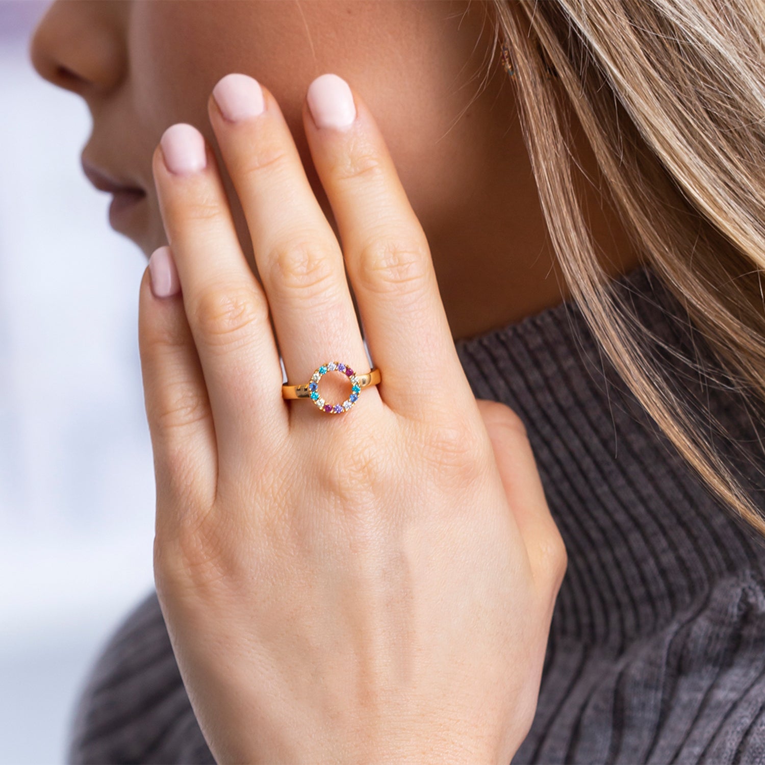 18 kt. forgyldt | Regnbue | 60, 18 kt. forgyldt | Regnbue | 58, 18 kt. forgyldt | Regnbue | 56, 18 kt. forgyldt | Regnbue | 54, 18 kt. forgyldt | Regnbue | 52, 18 kt. forgyldt | Regnbue | 50