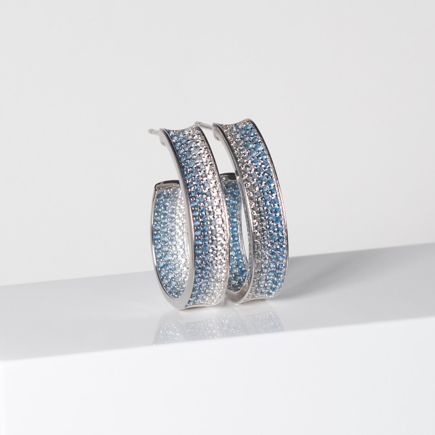 925 sterling sølv | Blå gradient