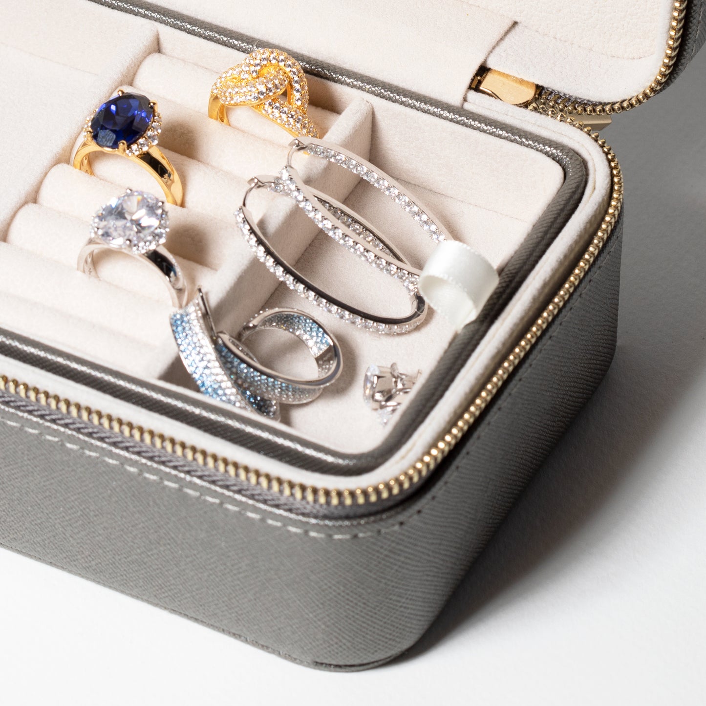 Jewellery Travel box grande metallic shine
