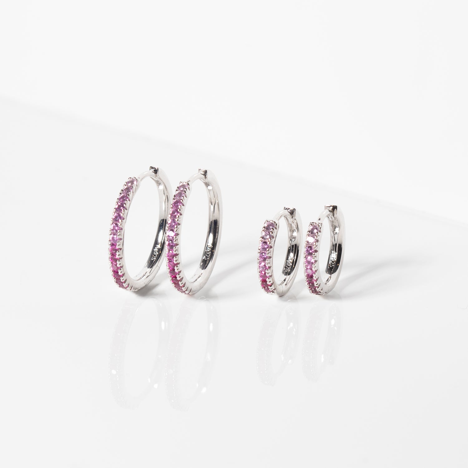 925 sterling sølv | Pink gradient | Grande