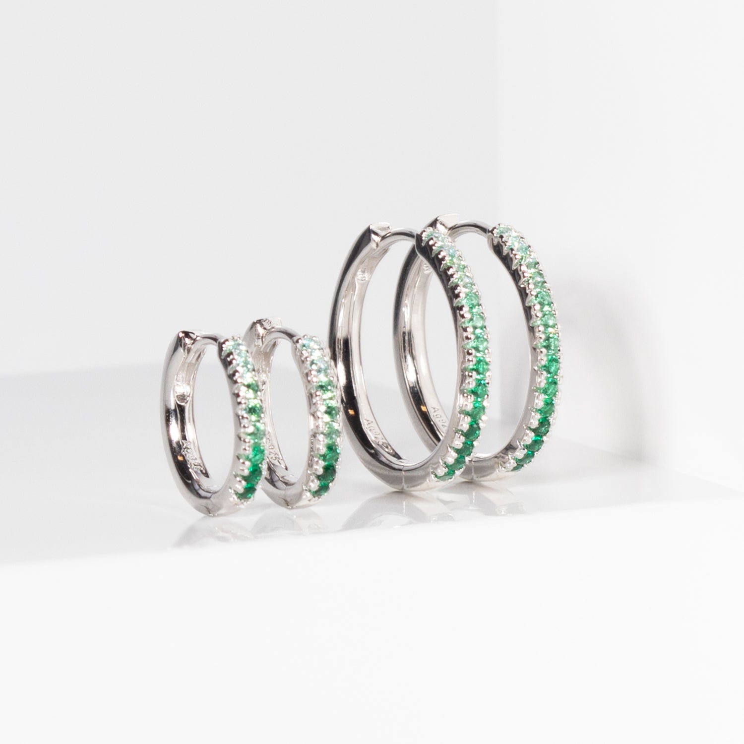925 sterling sølv | Grøn | Grande