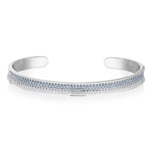 925 sterling sølv | Blå gradient zirkoner