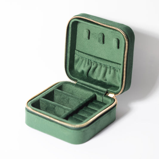 Jewellery Travel Box piccolo grøn