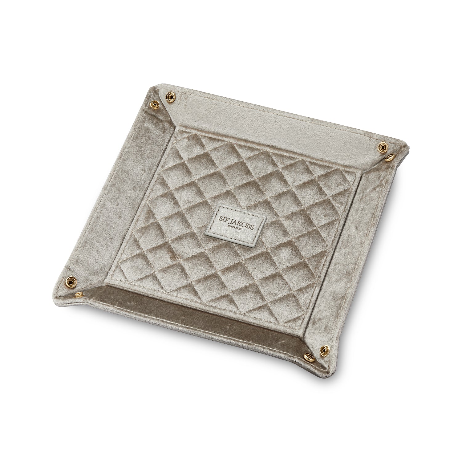 Jewellery Tray Grande Golden Grey I Sif Jakobs Jewellery 