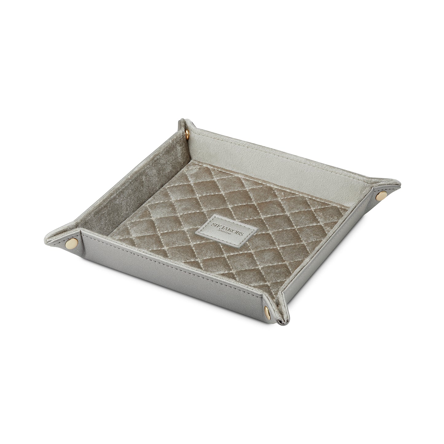 Jewellery Tray Grande Golden Grey I Sif Jakobs Jewellery 