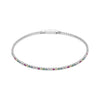 925 sterling sølv | Regnbue | 19 cm, 925 sterling sølv | Regnbue | 18 cm, 925 sterling sølv | Regnbue | 17 cm, 925 sterling sølv | Regnbue | 16 cm