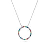 925 sterling sølv | Regnbue | 45-60 cm, 925 sterling sølv | Regnbue | 38-45 cm