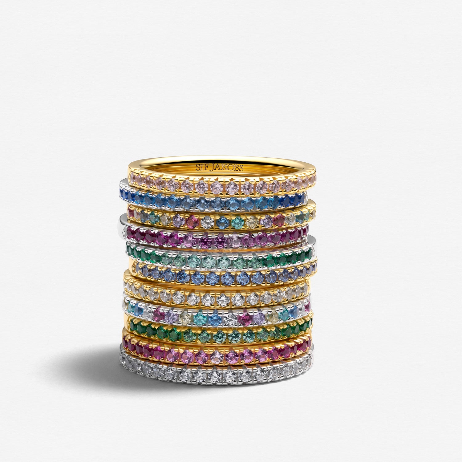 925 sterling sølv | Grøn | 60, 925 sterling sølv | Grøn | 58, 925 sterling sølv | Grøn | 54, 925 sterling sølv | Grøn | 52, 925 sterling sølv | Grøn | 50, 925 sterling sølv | Grøn | 56
