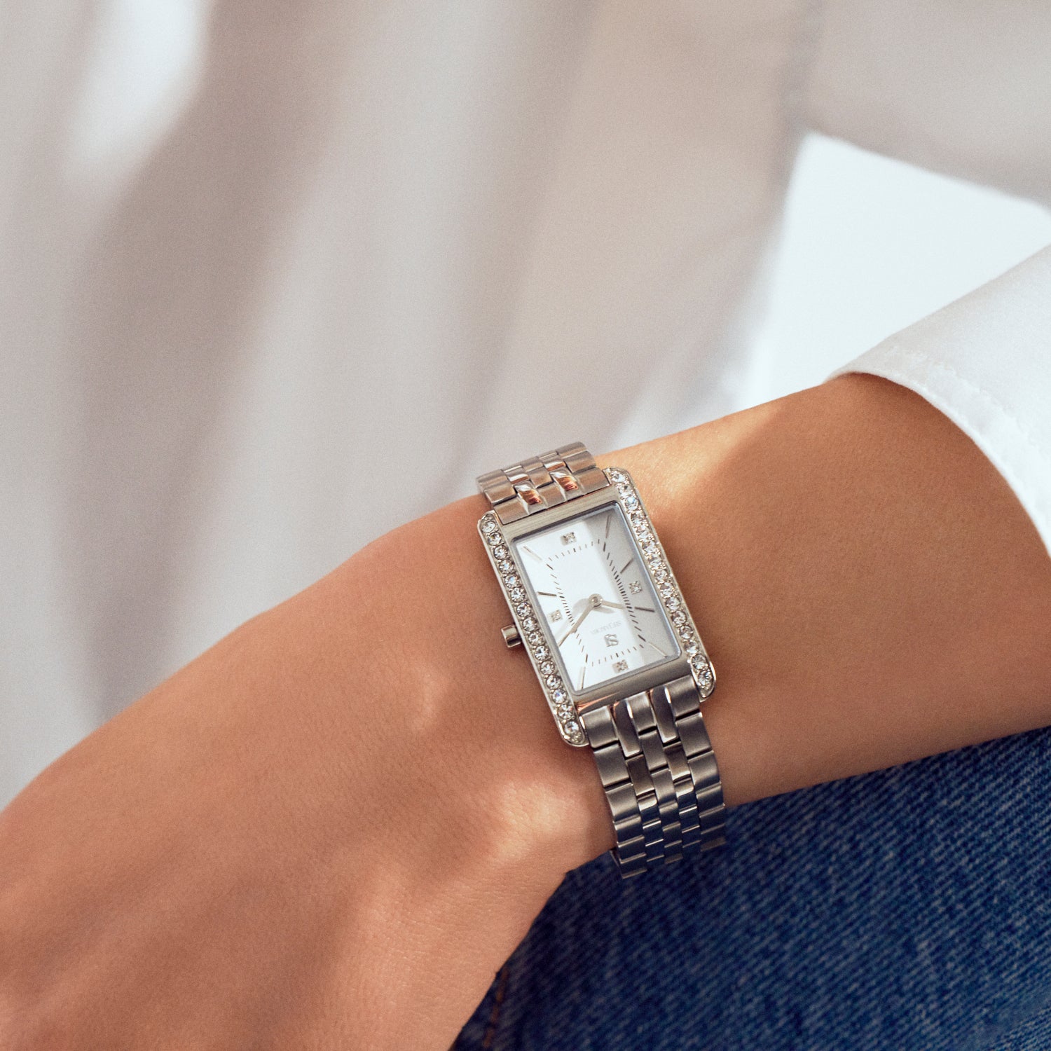 Stainless steel Silver | Hvid