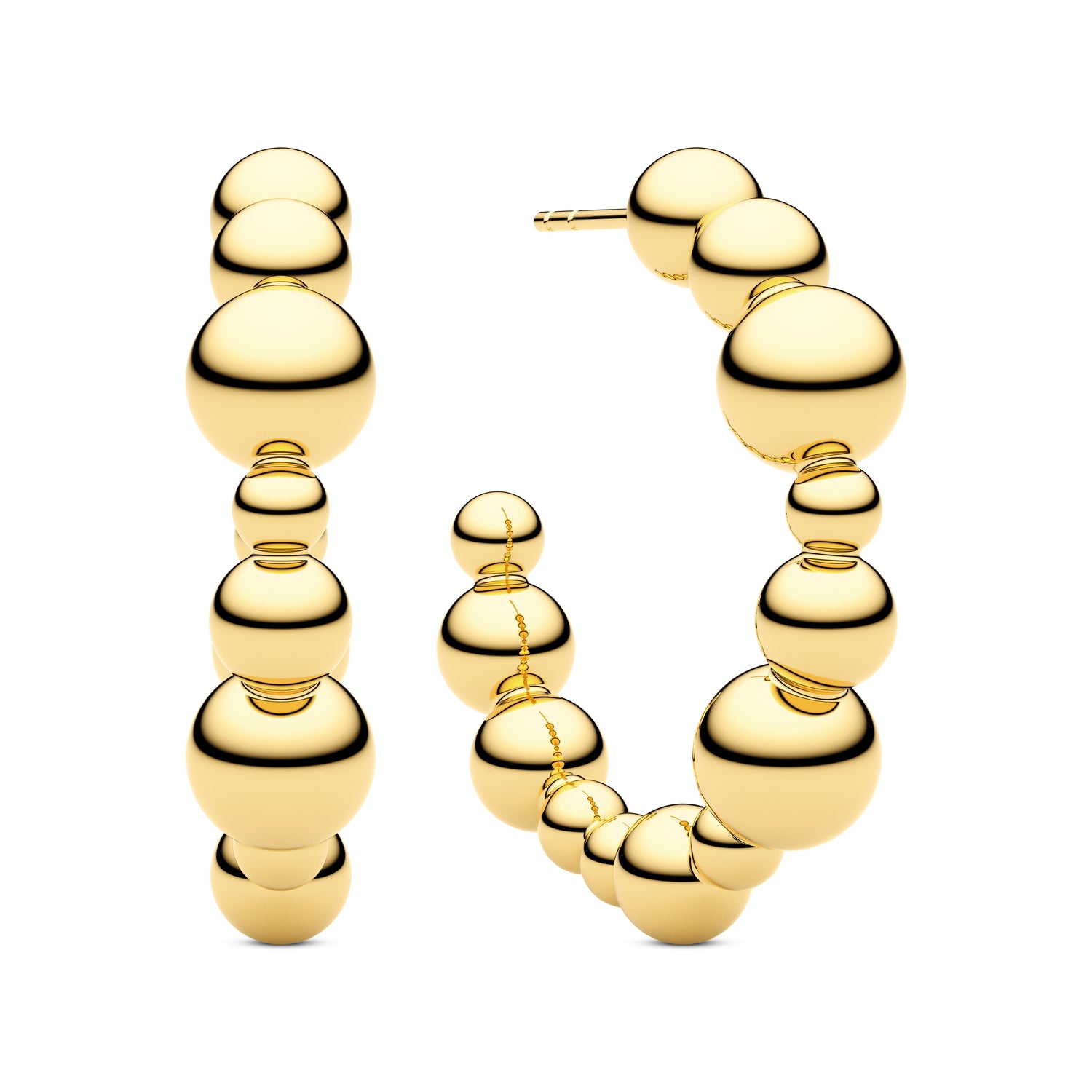18 kt. forgyldt