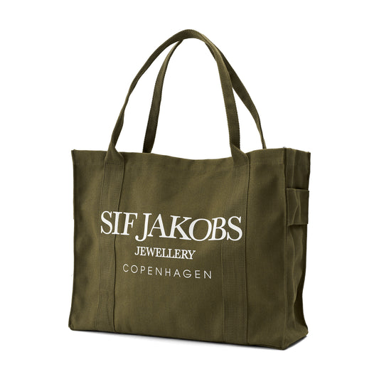 Tote bag Khaki Green