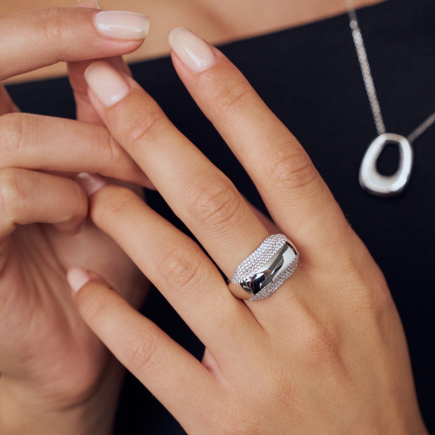 925 sterling sølv | 60, 925 sterling sølv | 58, 925 sterling sølv | 56, 925 sterling sølv | 54, 925 sterling sølv | 52, 925 sterling sølv | 50