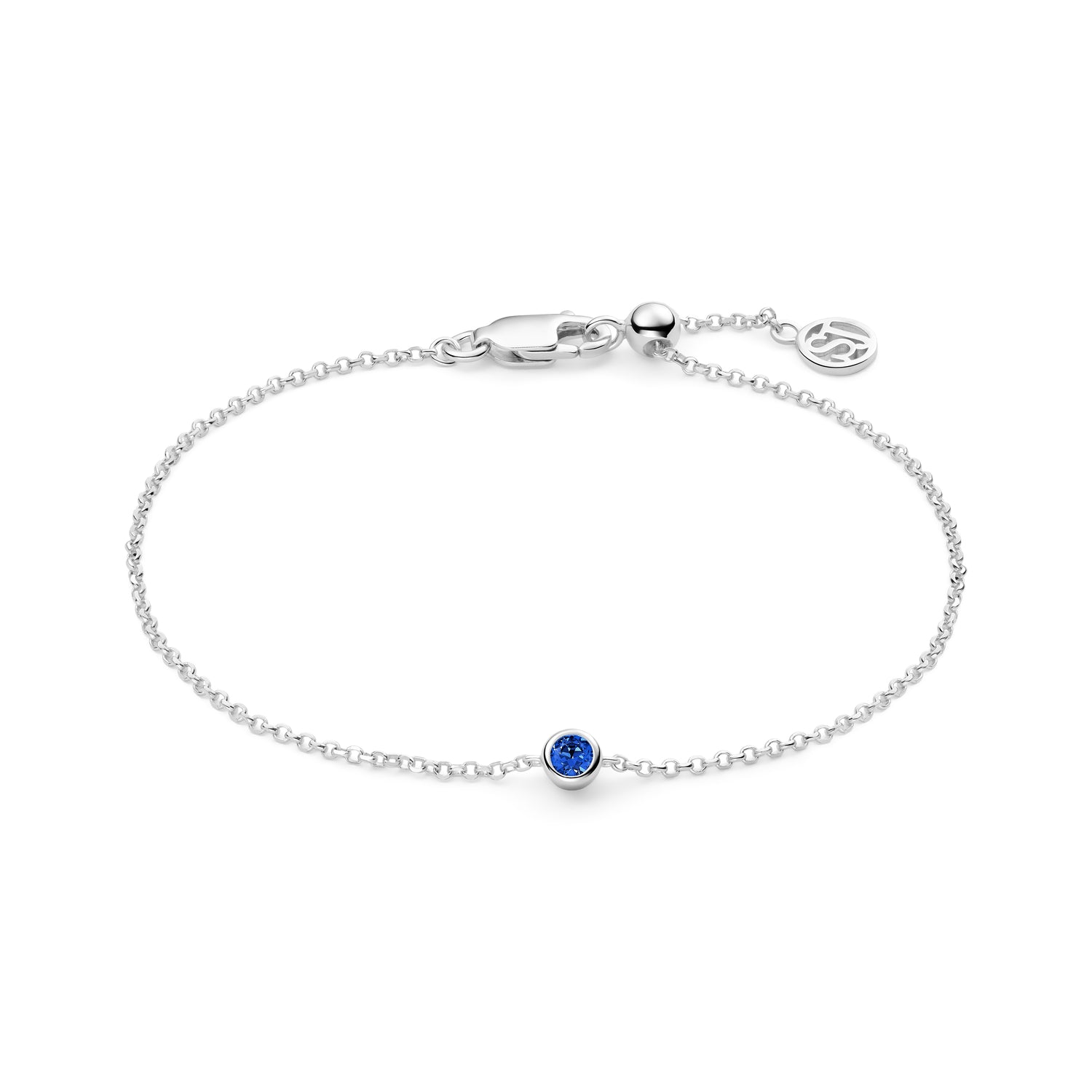 925 sterling sølv | Blå