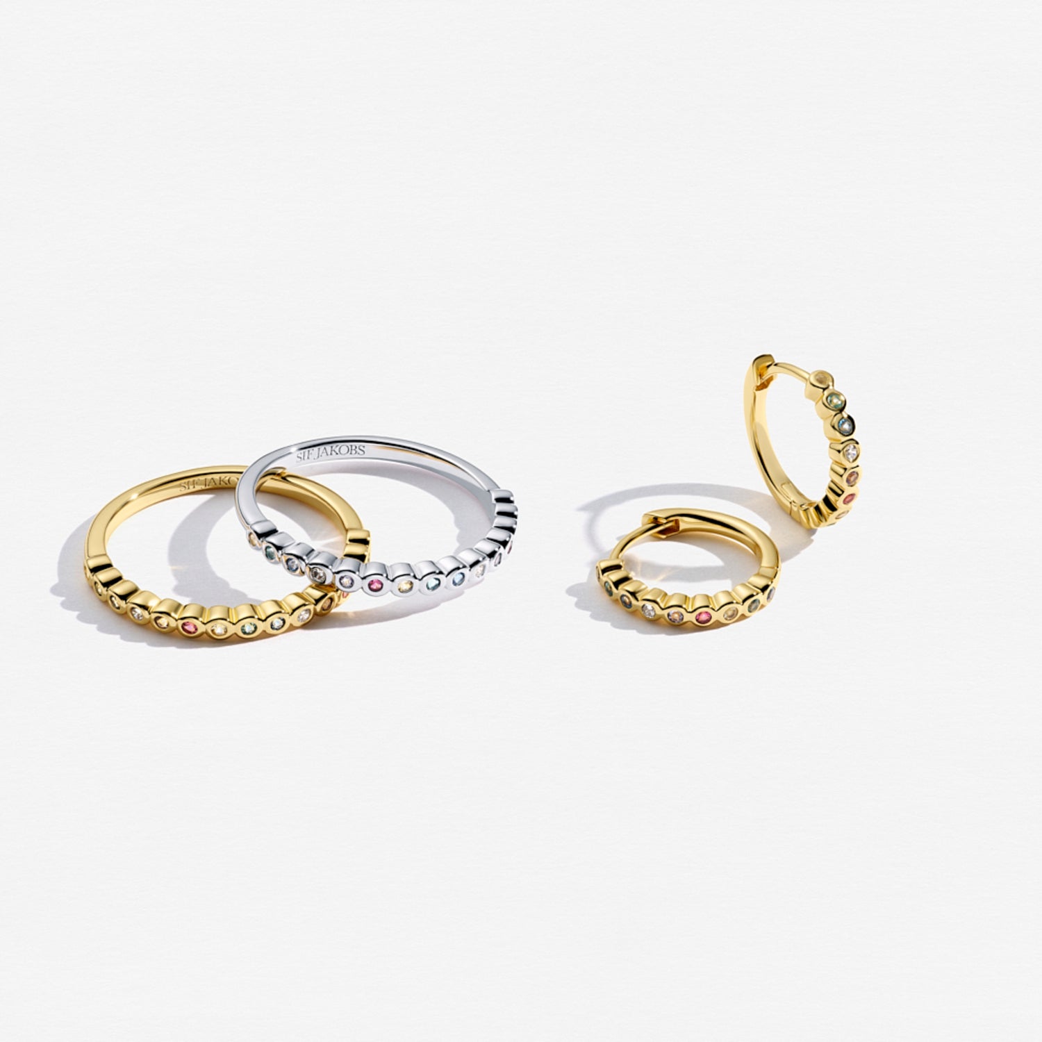 18 kt. forgyldt | Multi