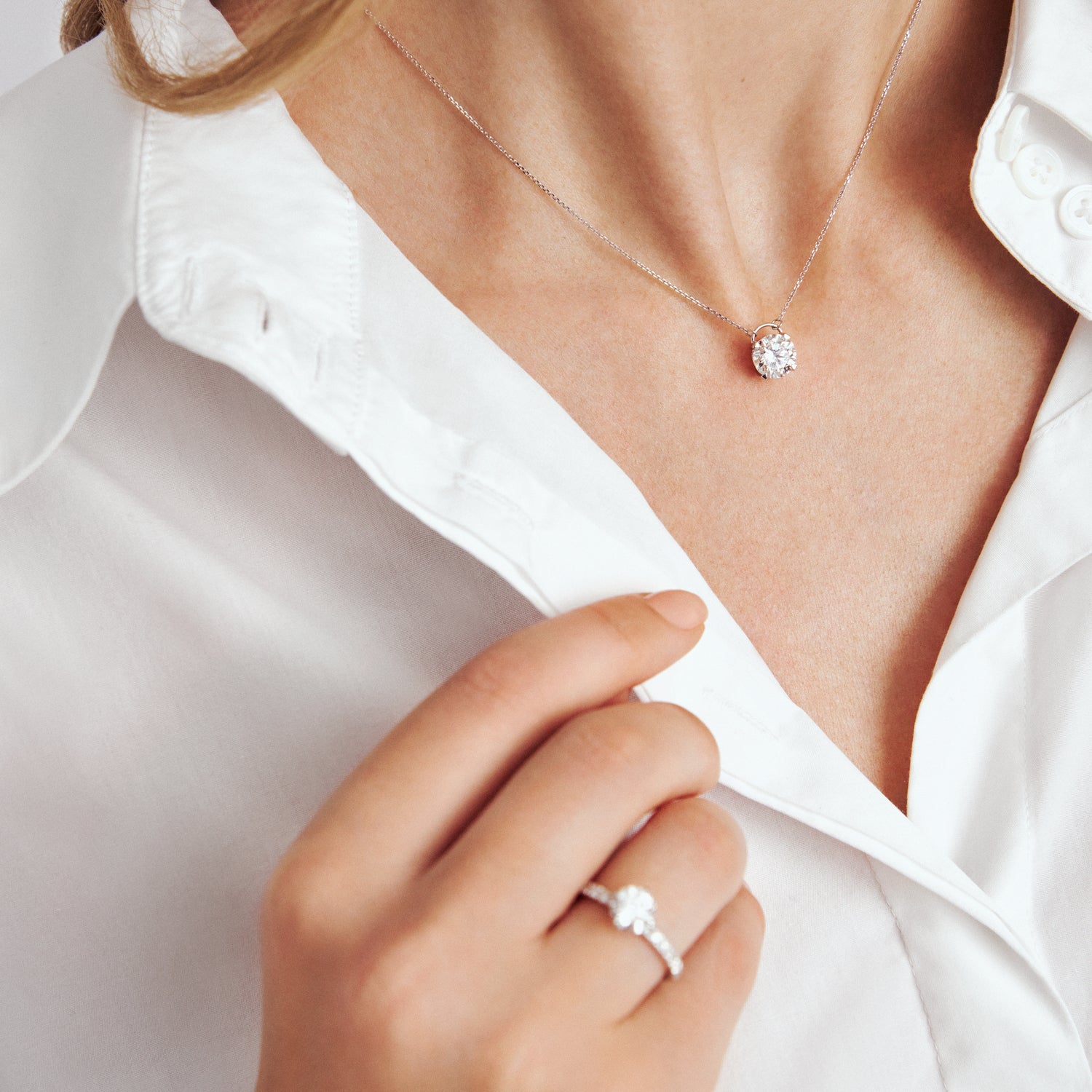 14k Hvidguld | 2.00 ct