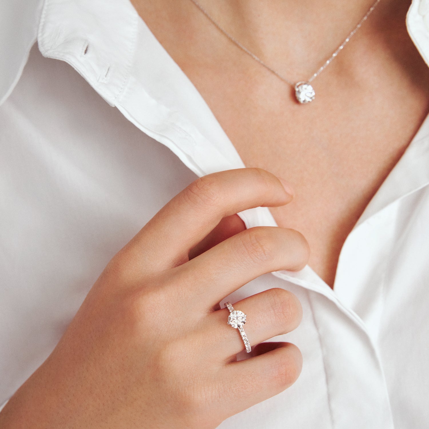 14k Hvidguld | 1.30 ct | 60, 14k Hvidguld | 1.30 ct | 58, 14k Hvidguld | 1.30 ct | 56, 14k Hvidguld | 1.30 ct | 54, 14k Hvidguld | 1.30 ct | 52, 14k Hvidguld | 1.30 ct | 50