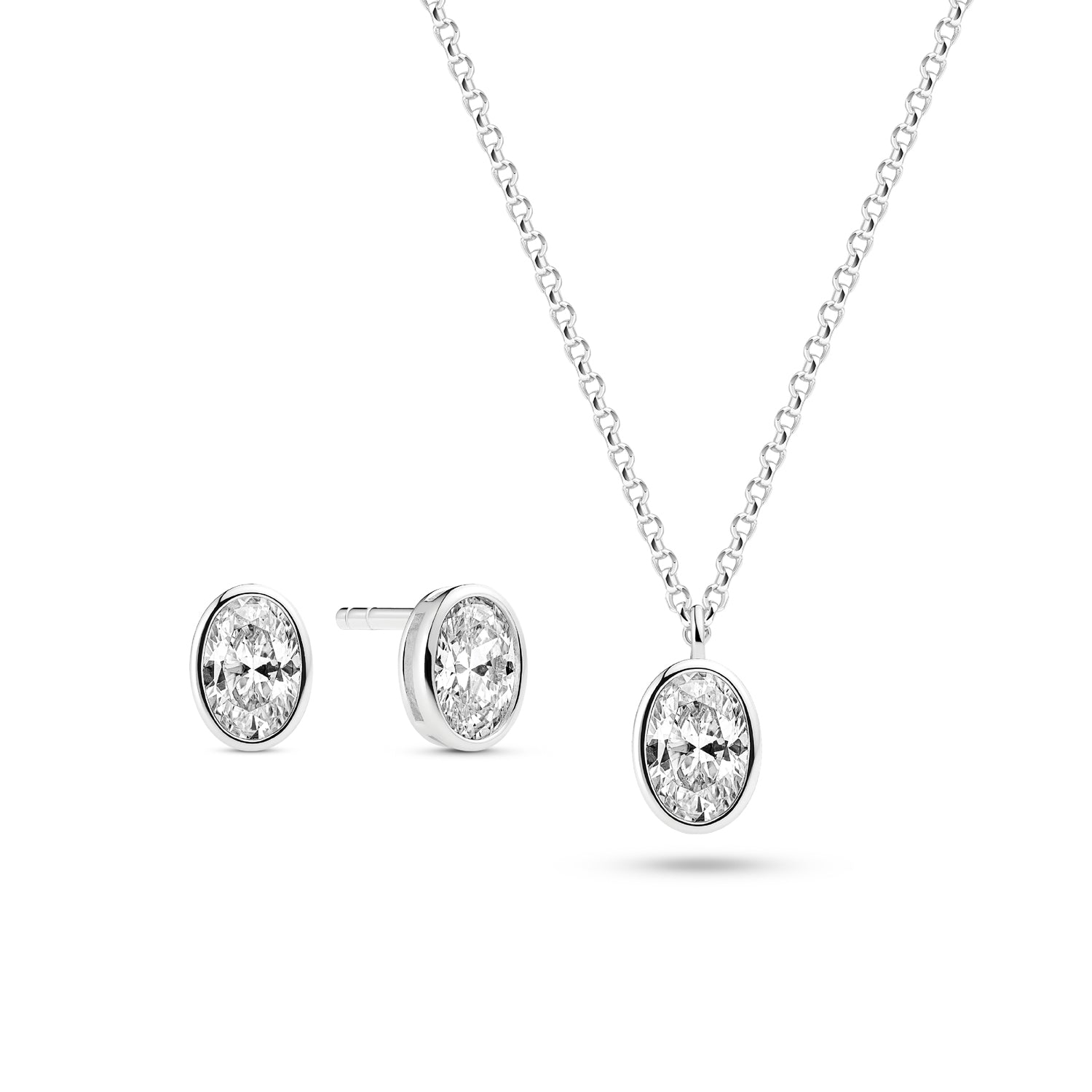 925 sterling sølv | Hvid