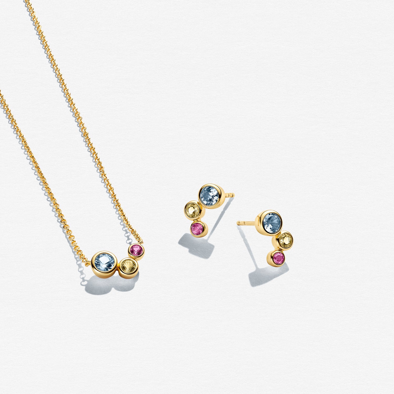 18 kt. forgyldt | Multi