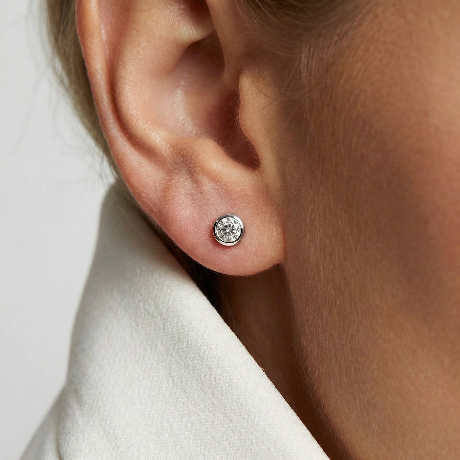 925 sterling sølv | Hvid