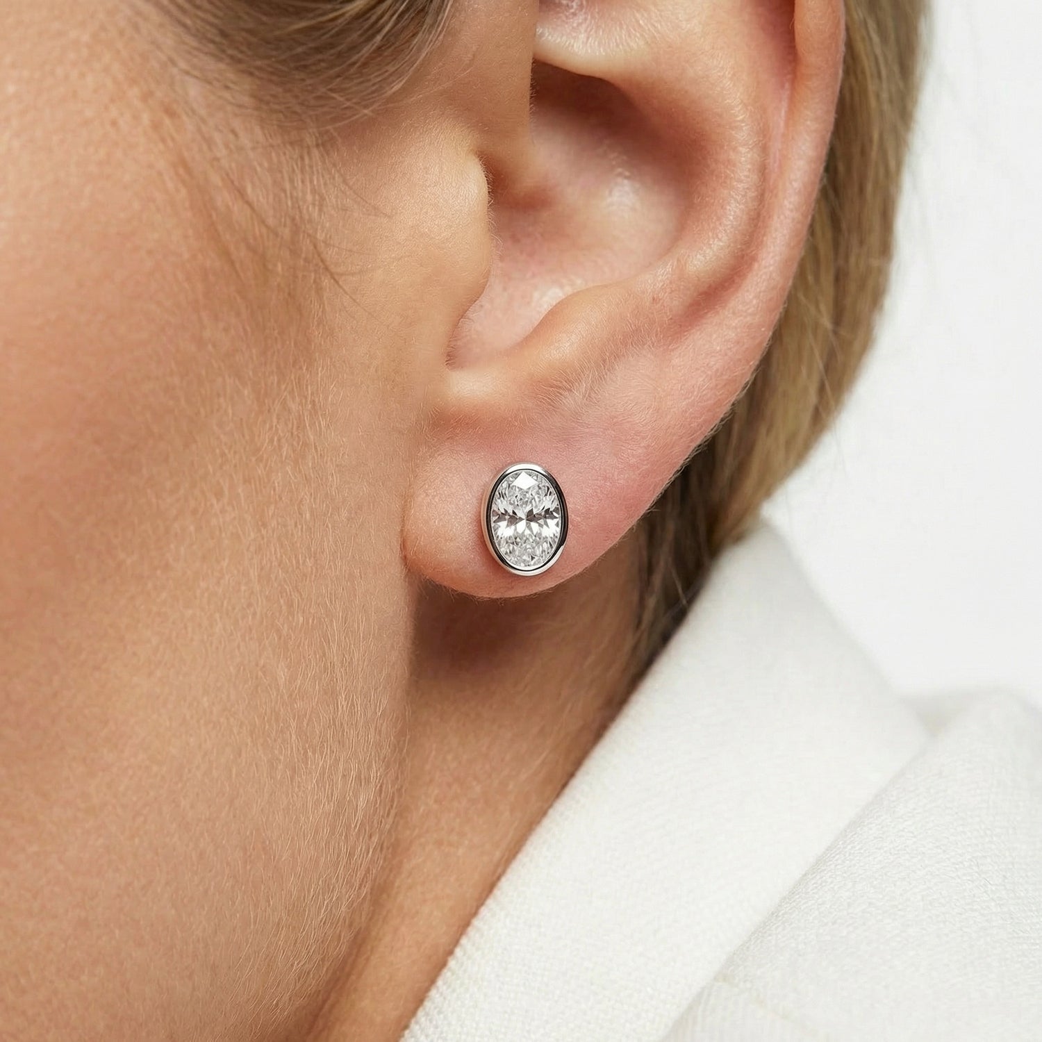 925 sterling sølv | Hvid