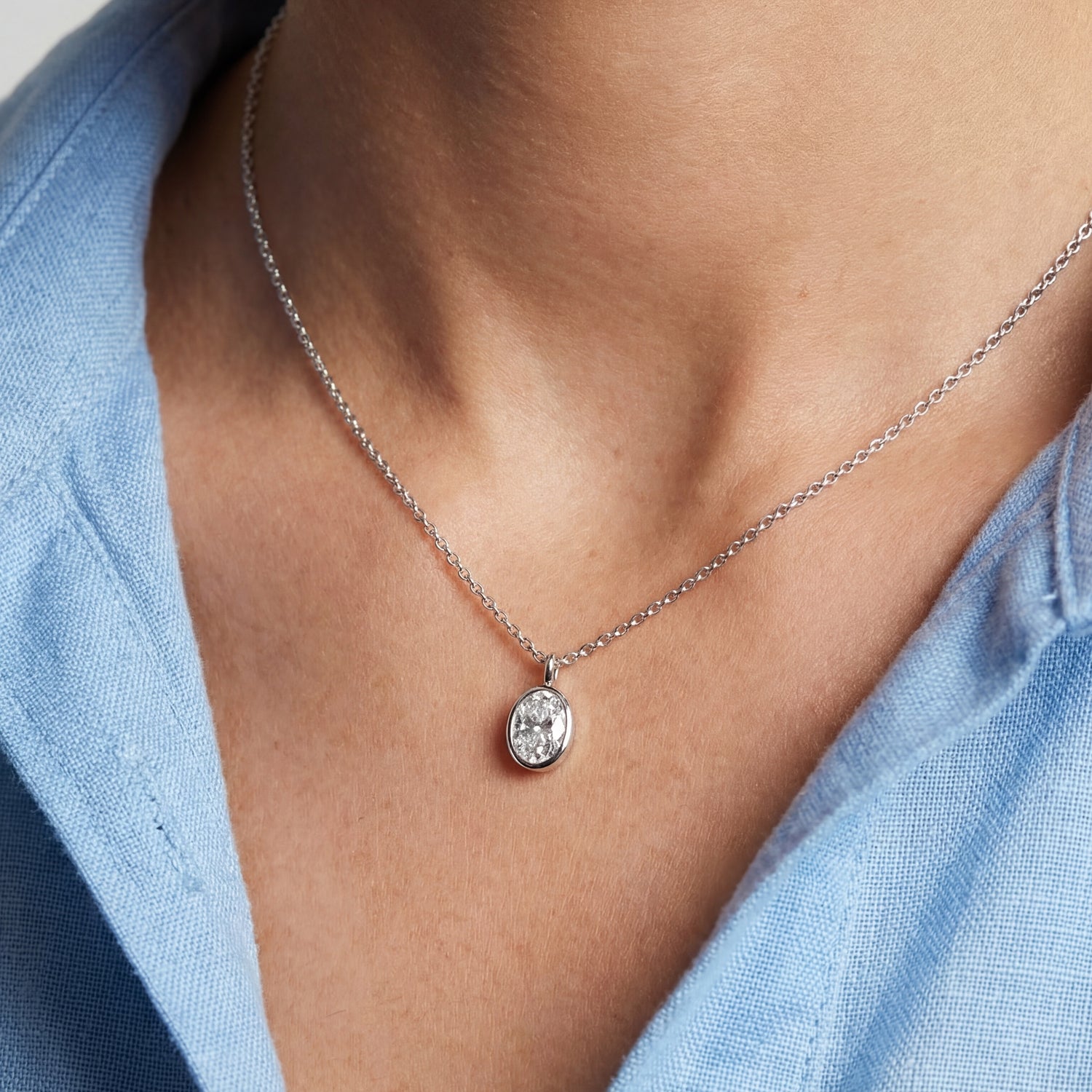 925 sterling sølv | Hvid