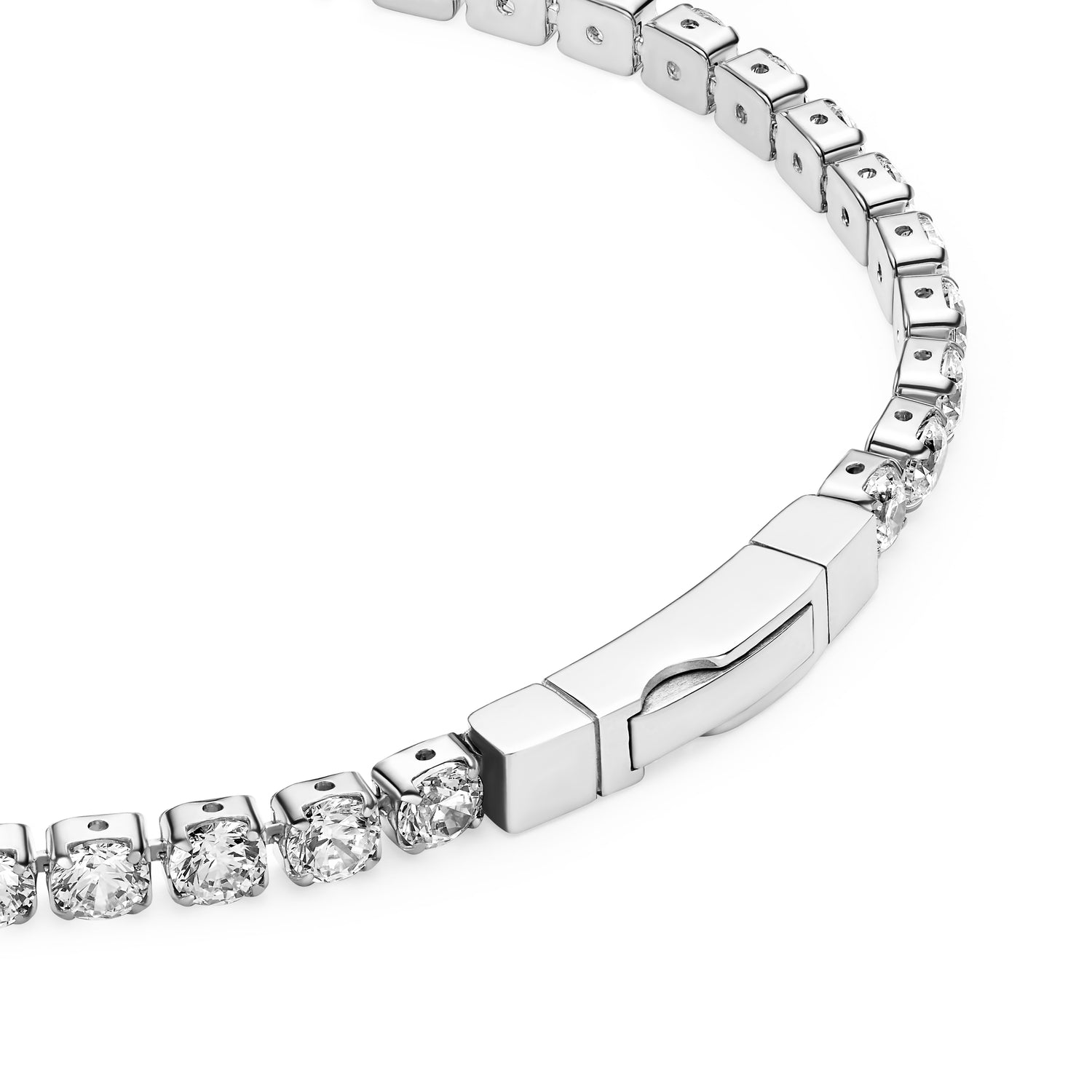 925 sterling sølv | Hvid | 19 cm, 925 sterling sølv | Hvid | 18 cm, 925 sterling sølv | Hvid | 17 cm, 925 sterling sølv | Hvid | 16 cm