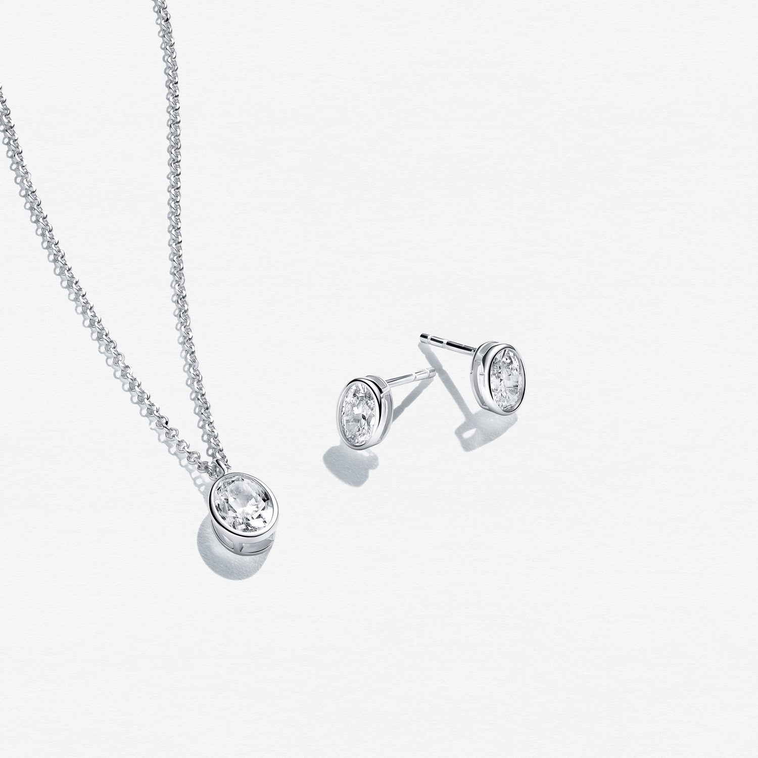 925 sterling sølv | Hvid