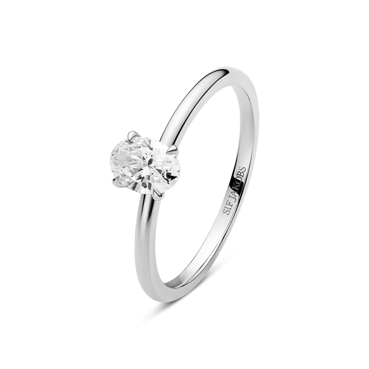 14k Hvidguld | 0.50 ct | 60, 14k Hvidguld | 0.50 ct | 58, 14k Hvidguld | 0.50 ct | 56, 14k Hvidguld | 0.50 ct | 54, 14k Hvidguld | 0.50 ct | 52, 14k Hvidguld | 0.50 ct | 50