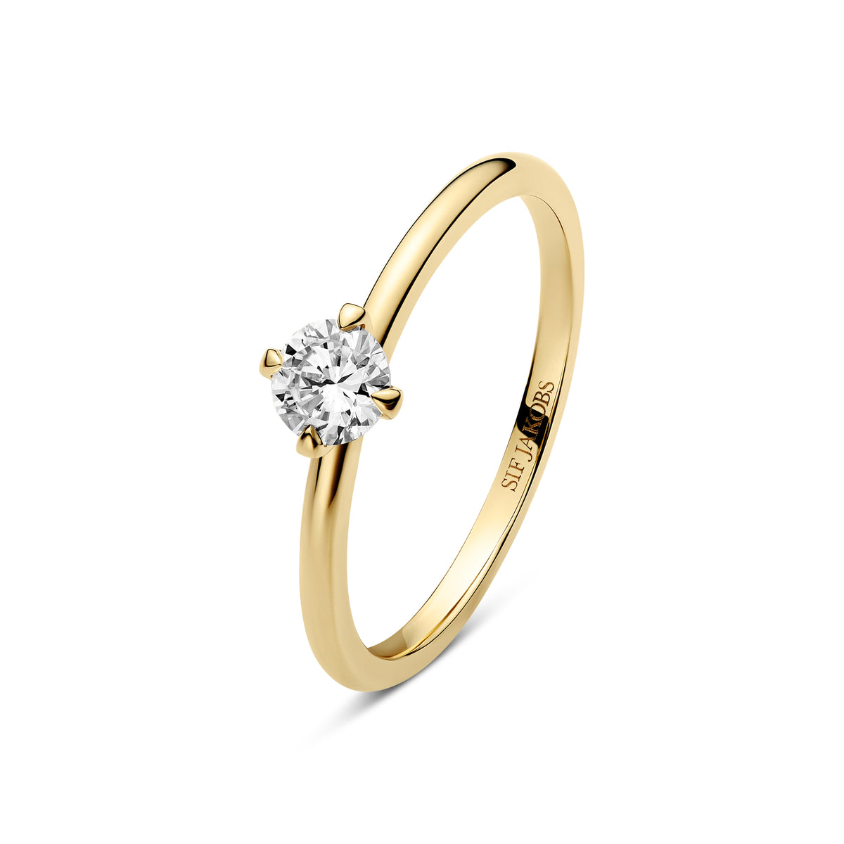 14k guld | 0.30 ct | 52, 14k guld | 0.30 ct | 50