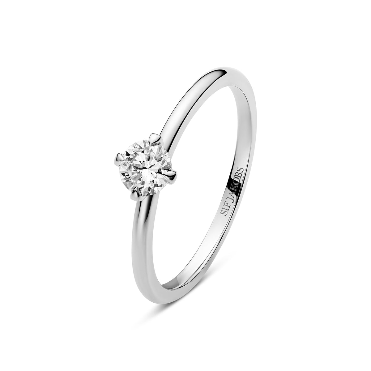 14k Hvidguld | 0.30 ct | 60, 14k Hvidguld | 0.30 ct | 58, 14k Hvidguld | 0.30 ct | 56, 14k Hvidguld | 0.30 ct | 54, 14k Hvidguld | 0.30 ct | 52, 14k Hvidguld | 0.30 ct | 50