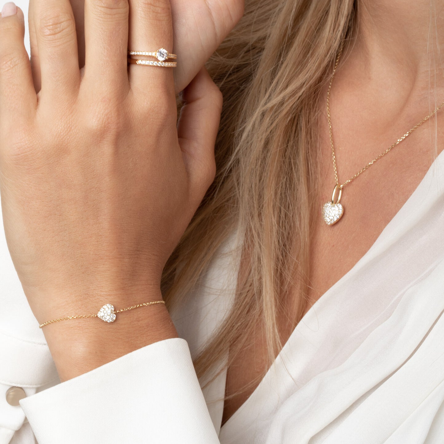 925 sterling sølv | Hvid