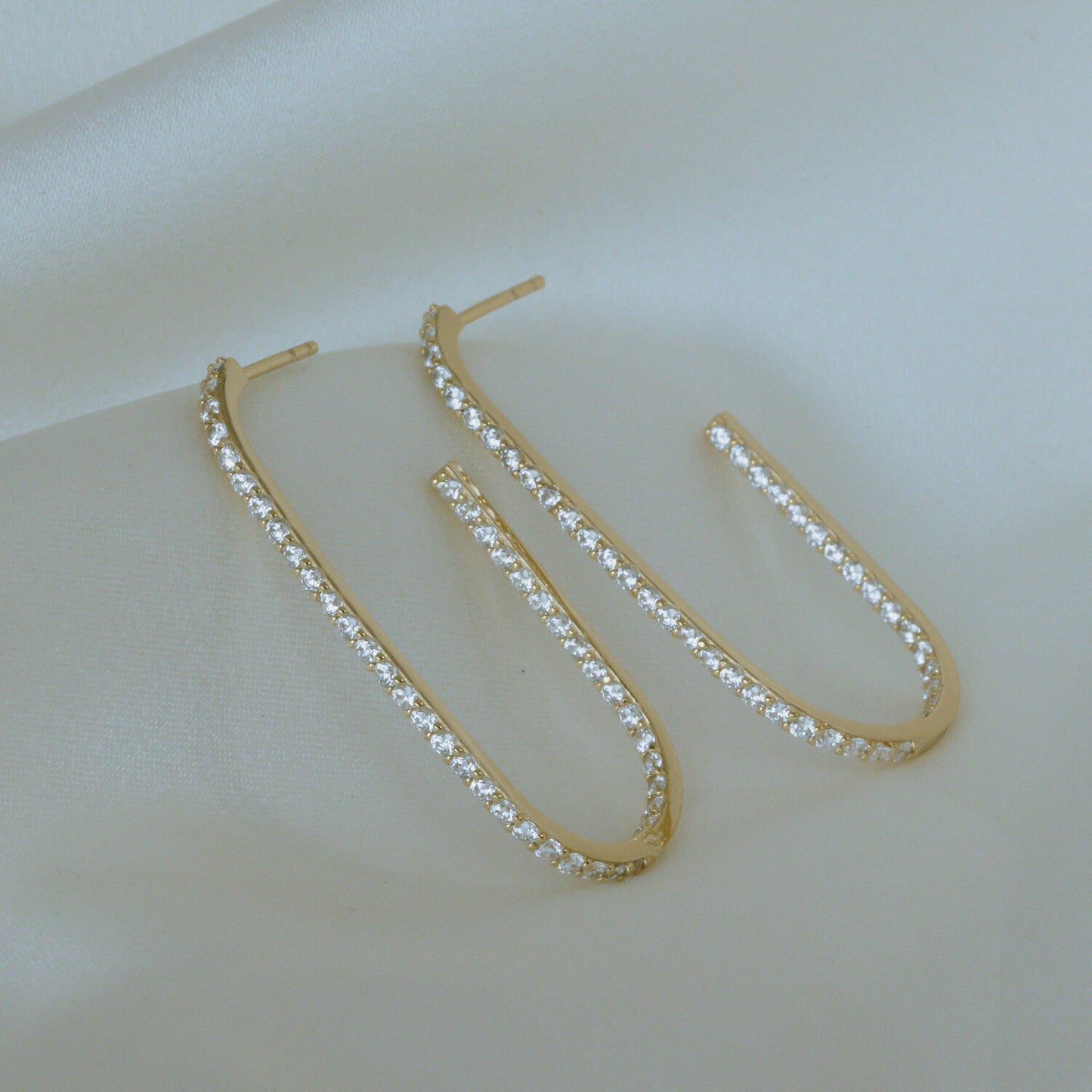 18 kt. forgyldt | Hvid