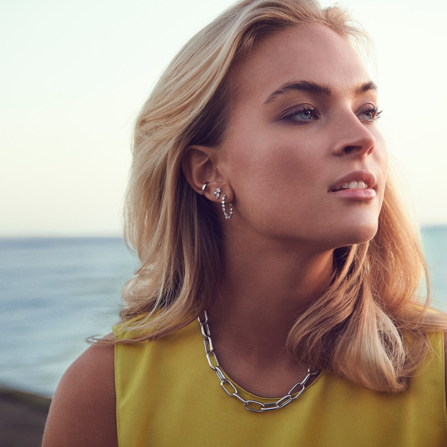 925 sterling sølv | Hvid og Ferskvandsperle