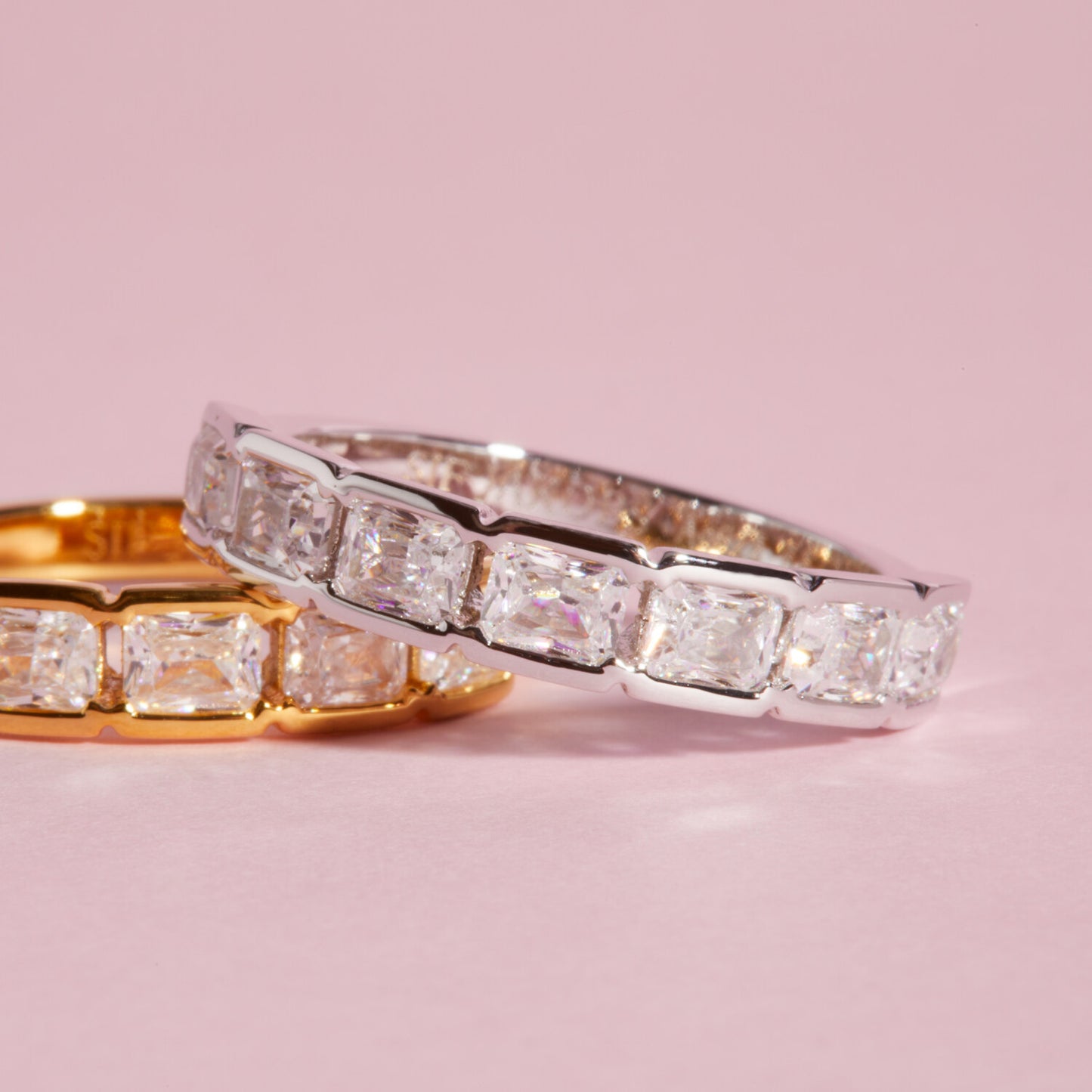 925 sterling sølv | Hvid | 58, 925 sterling sølv | Hvid | 56, 925 sterling sølv | Hvid | 54, 925 sterling sølv | Hvid | 52, 925 sterling sølv | Hvid | 50