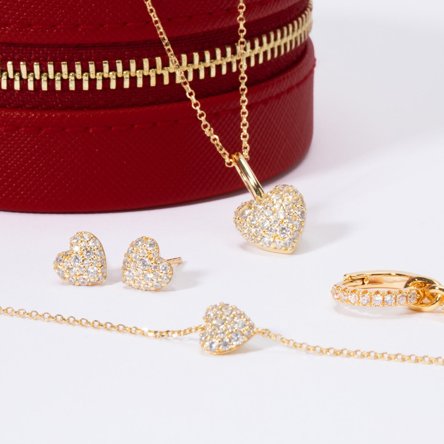 18 kt. forgyldt | Hvid